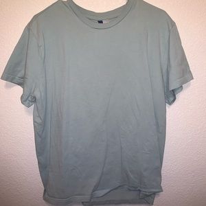 Light Blue Blank Tee Large